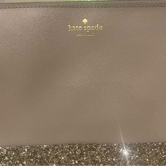NWOT Kate Spade New York Cityscape Gia Greta Court Leather Pouch/Clutch - Picture 4 of 10